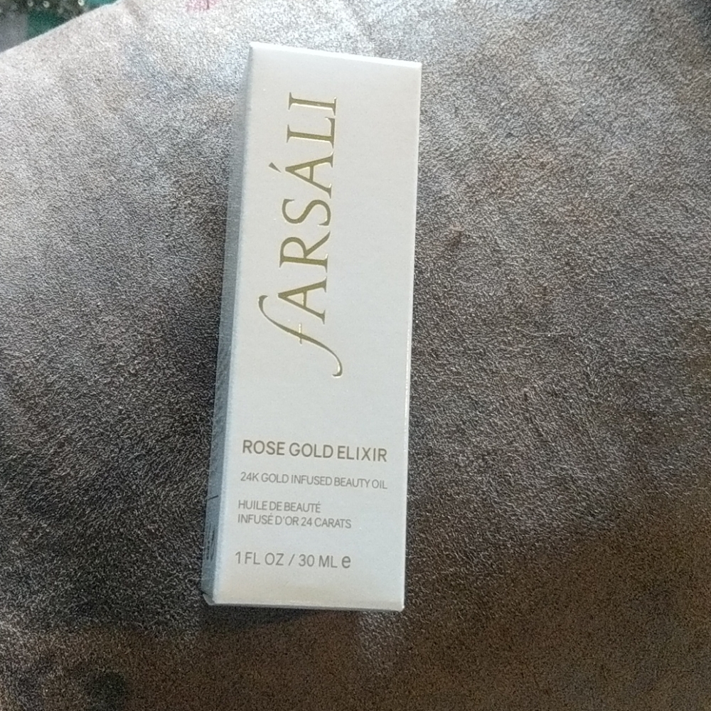 - NEW/SEALED FARSALI ROSE GOLD ELIXIR 1 oz